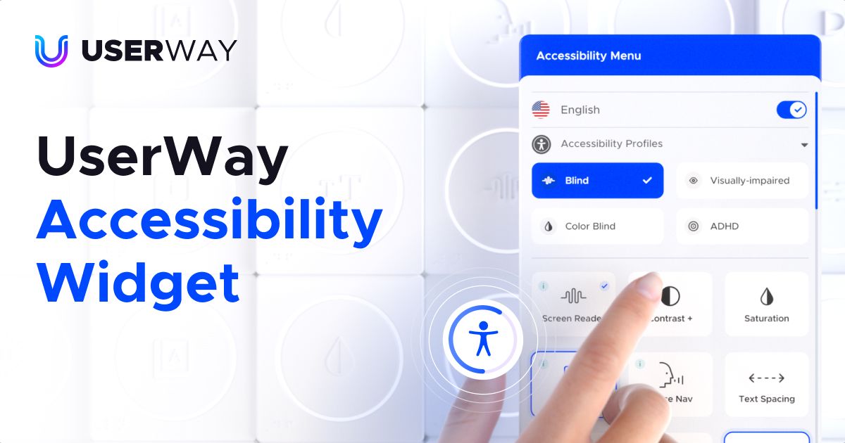 UserWay accessibility widget